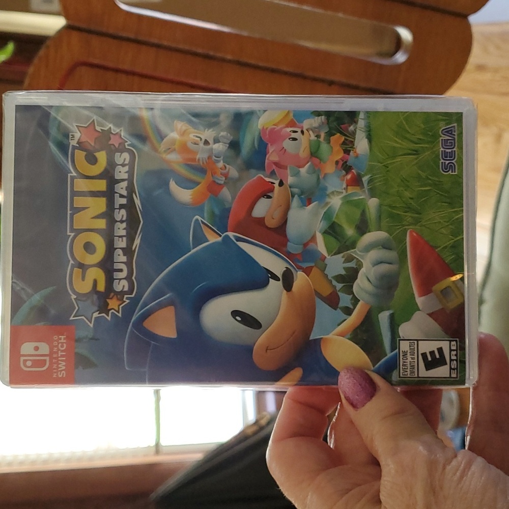 Nintendo switch game. New, never opened. No receipt to return. Sonic Superstars